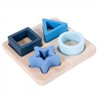 Деревянная игрушка YR-0039-blue/ К90 / В18.2 анонс фото