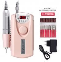 Электрическая полировальная машинка для ногтей - GO-AM-13/pink / К20 / В11.5 анонс фото