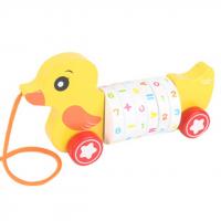 Деревянная игрушка HBE-0019-duck / К40 / В17.6 анонс фото