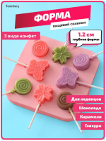 Форма для конфет силиконовая GO-DV-03  / К200/ B17 анонс фото