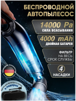 Автомобильный пылесос беспроводной GO-AP-05 / К12/ В18.5 анонс фото