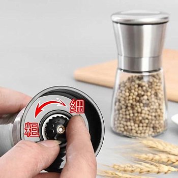 Ручная мельница для перца и соли изображение