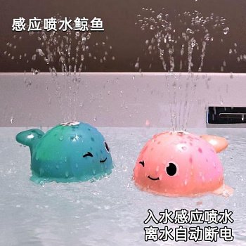 Игрушка для ванны - Самовоспроизводящийся дельфин-кит с водой фотография
