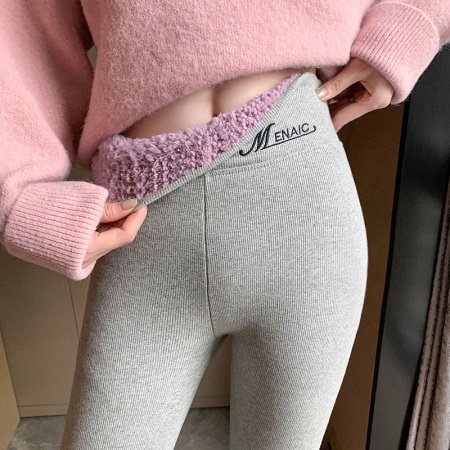 Теплые утепленные леггинсы изображение